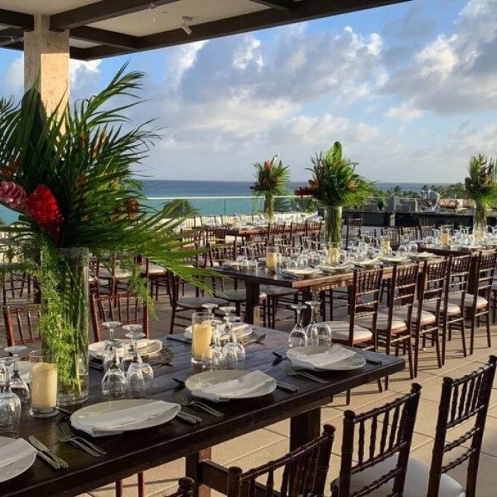 rooftop terrace venue at Hyatt Zilara Cap Cana