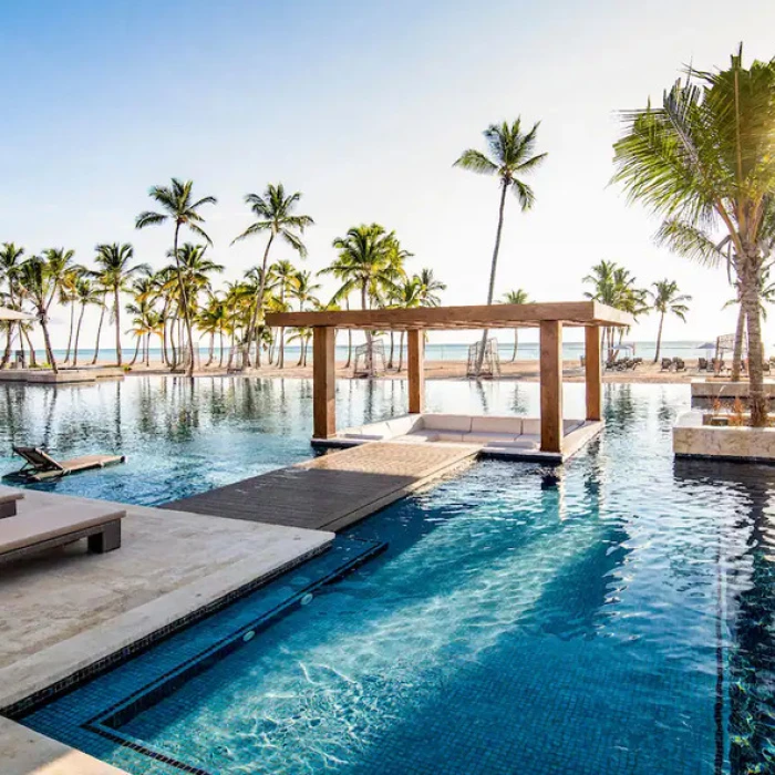 pool and beach at Hyatt Zilara Cap Cana