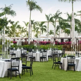 waves lawn venue at Hyatt Zilara Cap Cana