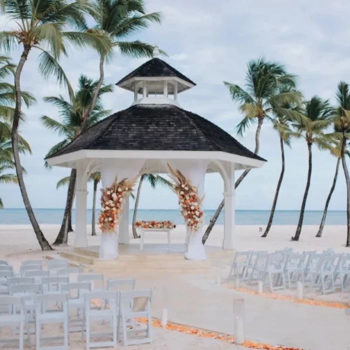 ziva gazebo venue at Hyatt Zilara Cap Cana