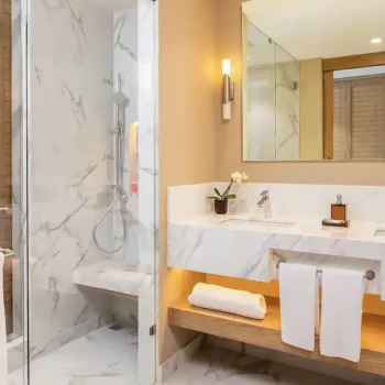 Bathroom suite at Hyatt Zilara Riviera Maya