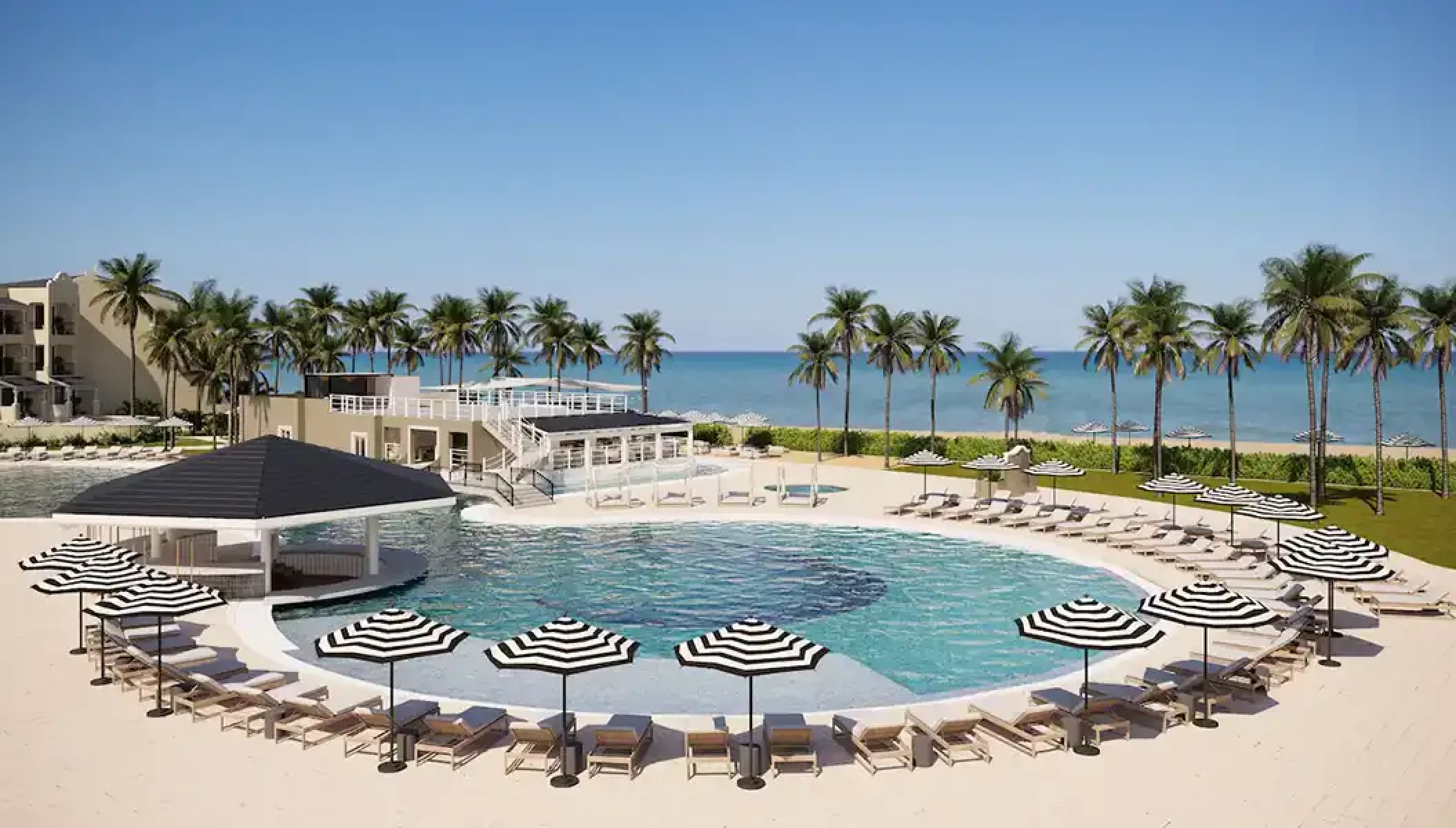 Main pool at Hyatt Zilara Riviera Maya