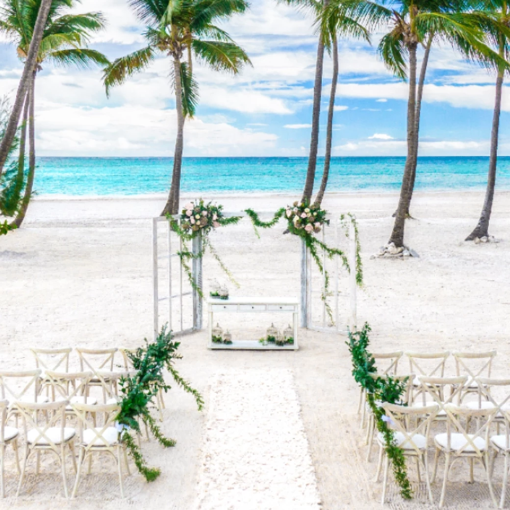 beach venue at Hyatt Ziva Cap Cana