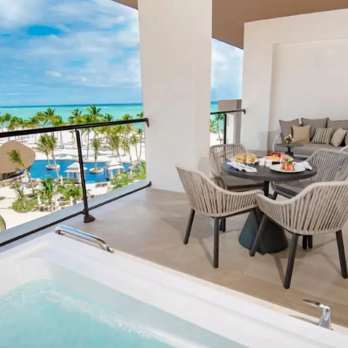 club ocean view master suite at Hyatt Ziva Cap Cana