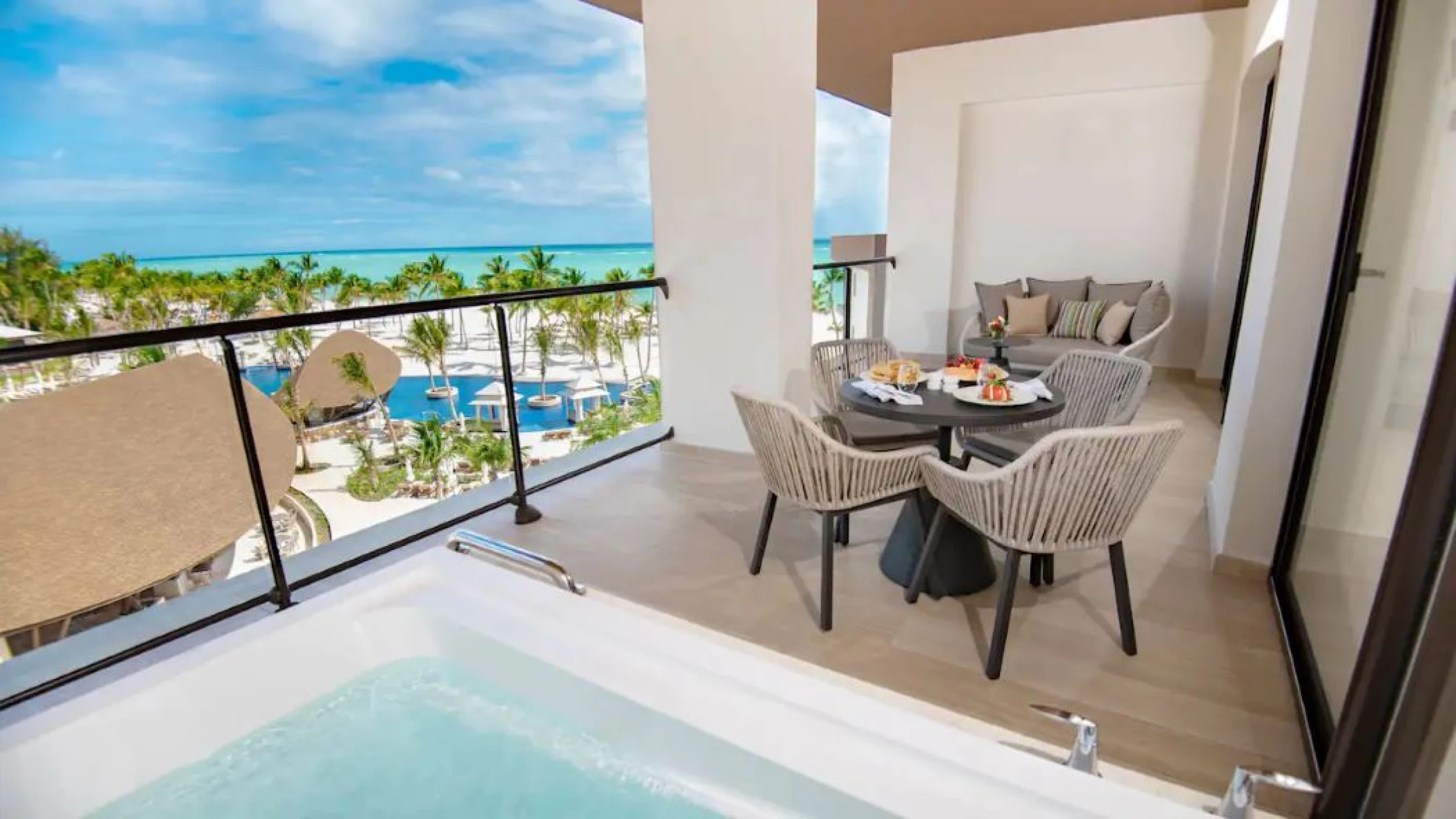 club ocean view master suite at Hyatt Ziva Cap Cana