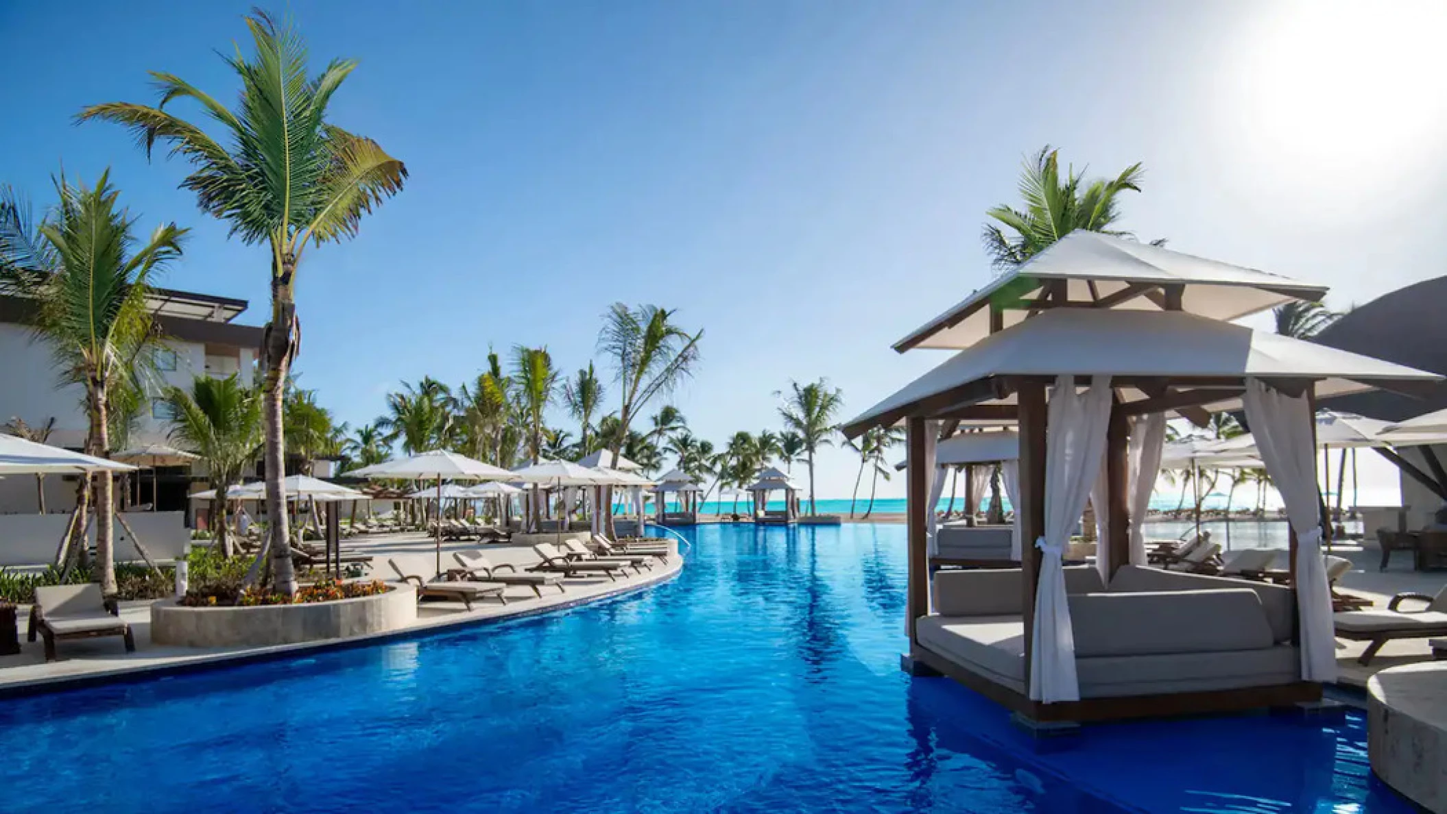 main pool at Hyatt Ziva Cap Cana