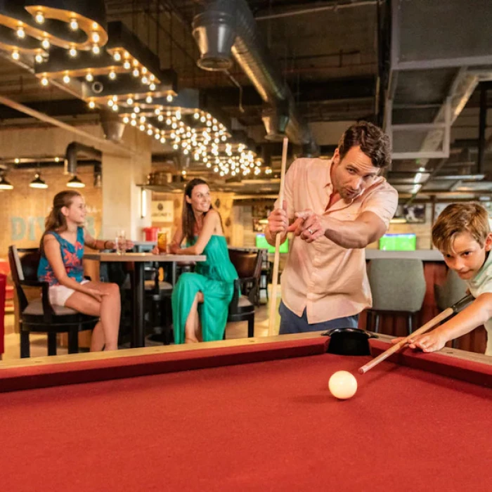 people playing pool at Hyatt Ziva Cap Cana