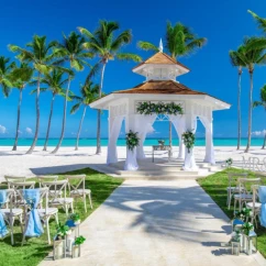 zilara beach gazebo venue at Hyatt Ziva Cap Cana