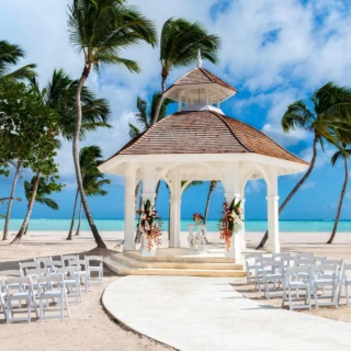 ziva beach gazebo venue at Hyatt Ziva Cap Cana