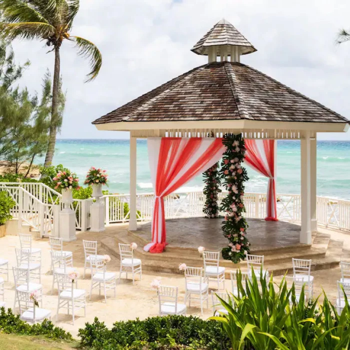 Hyatt Ziva Rose Hall gazebo venue