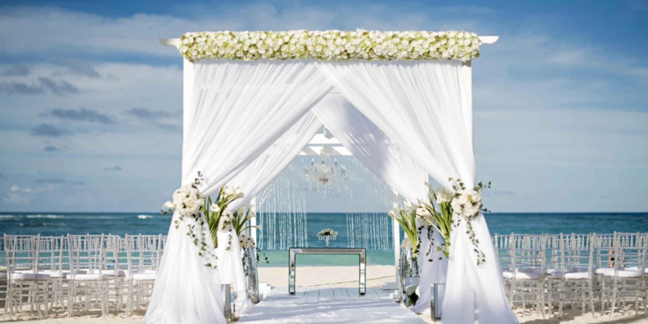 beach gazebo venue at Iberostar Selection Bavaro Suites