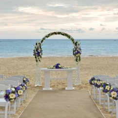 beach wedding venue at Iberostar Selection Bavaro Suites