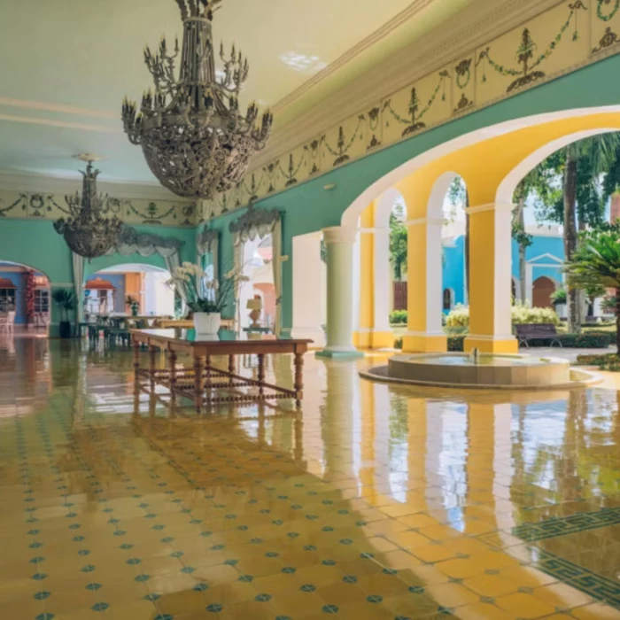 lobby of Iberostar Selection Hacienda Dominicus