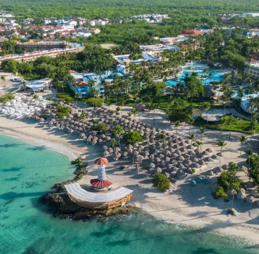 Iberostar Selection Hacienda Dominicus aerial view