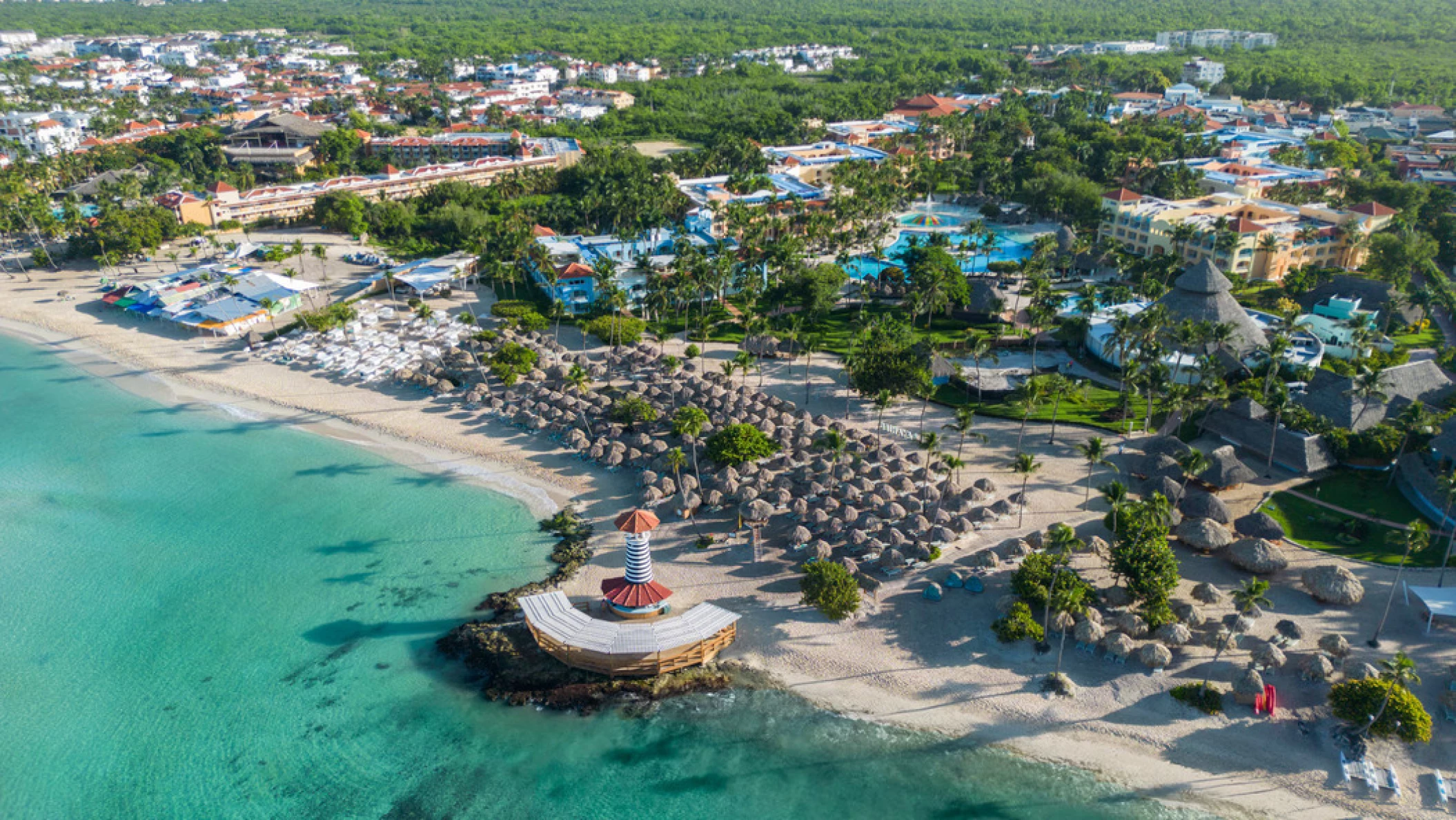 Iberostar Selection Hacienda Dominicus aerial view