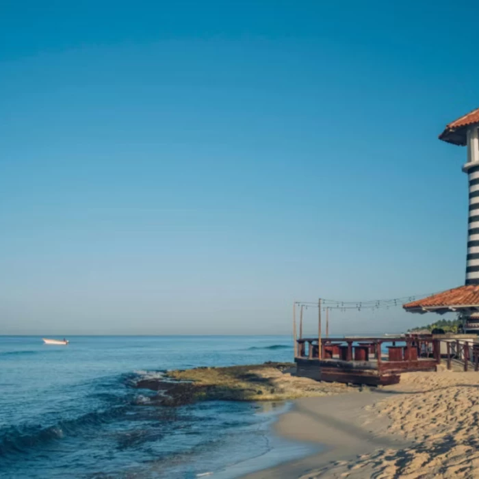 lighthouse and beach at Iberostar Selection Hacienda Dominicus