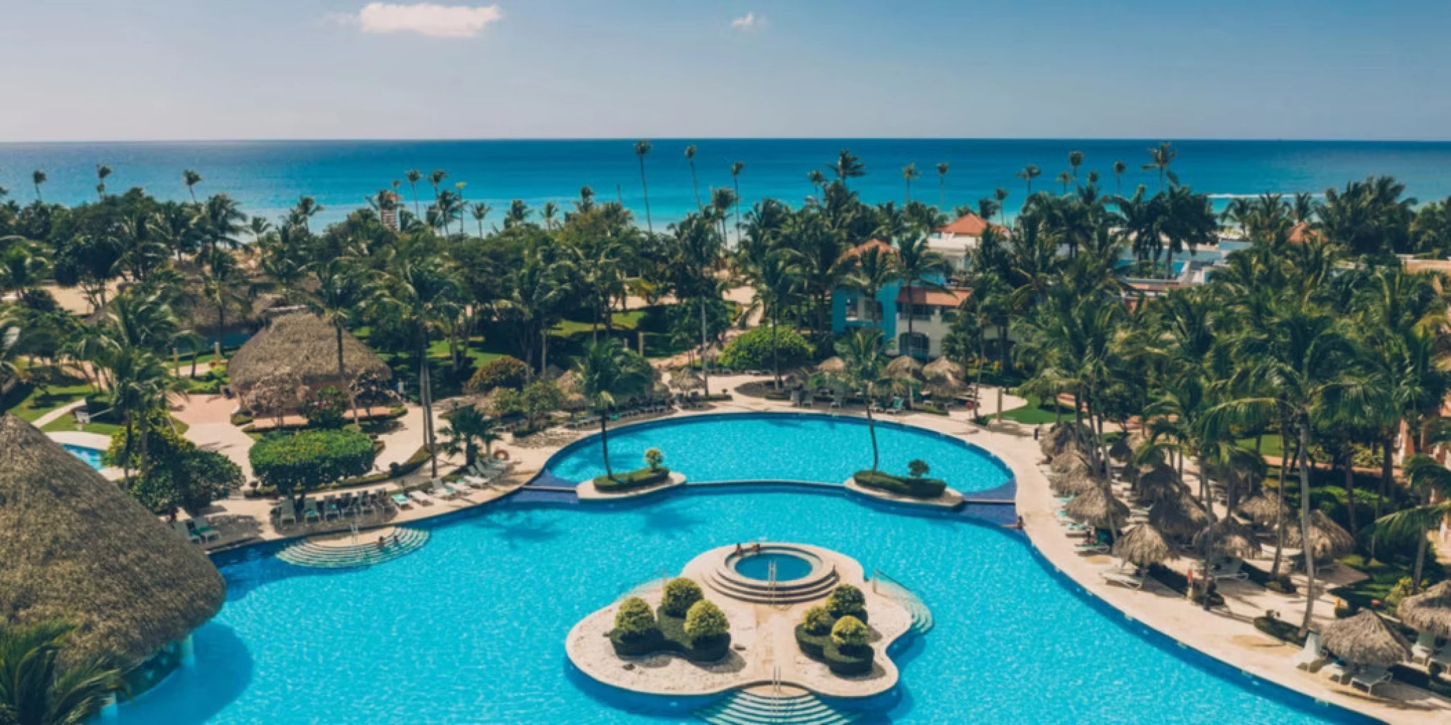 pool and beach at Iberostar Selection Hacienda Dominicus