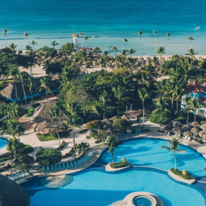 pool and beach at Iberostar Selection Hacienda Dominicus