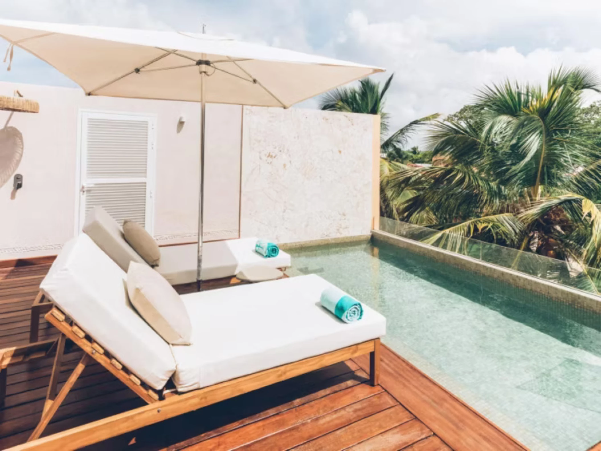 room with plunge pool at Iberostar Selection Hacienda Dominicus