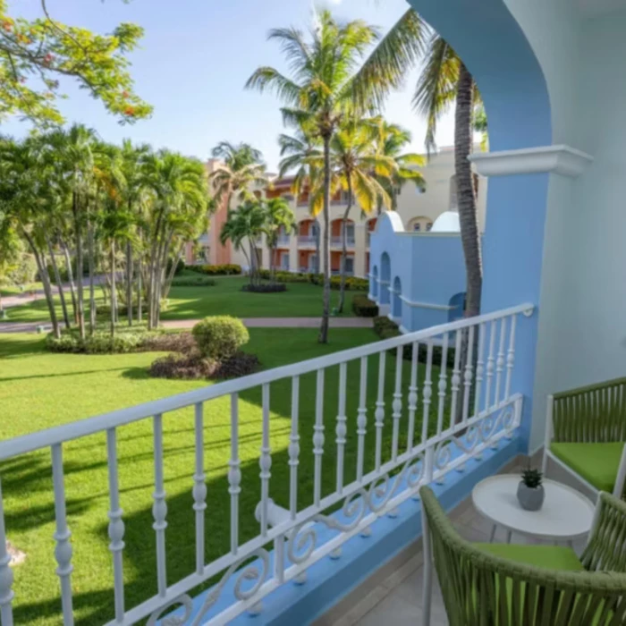 view from the suite balcony at Iberostar Selection Hacienda Dominicus