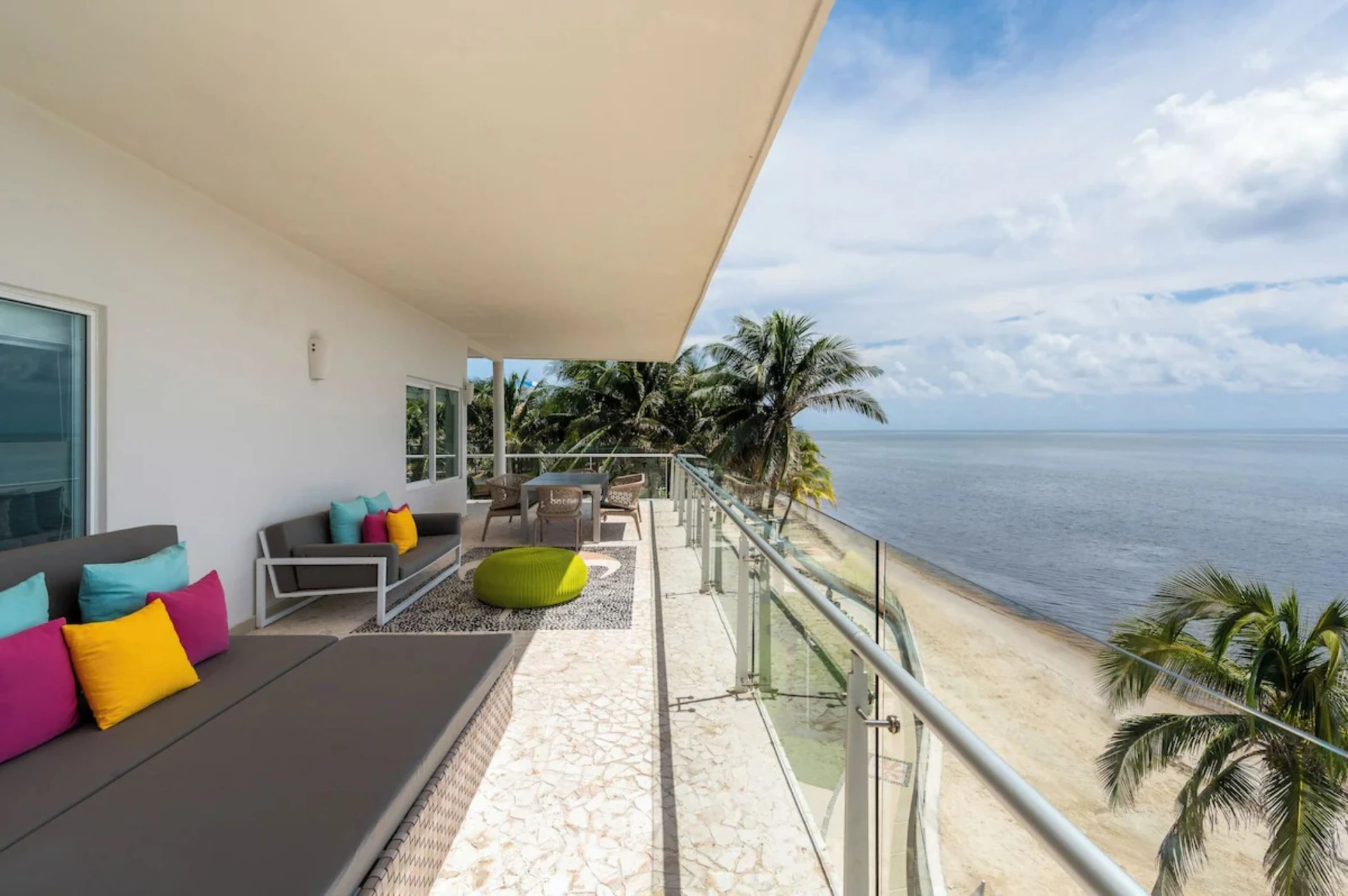 balcony of suite at Iberostar Selection Riviera Cancun