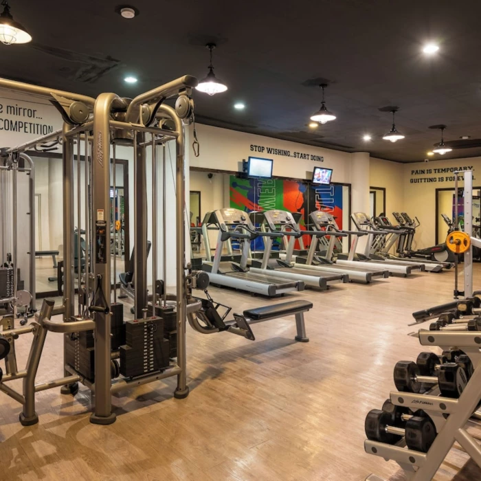 gym at Iberostar Selection Riviera Cancun