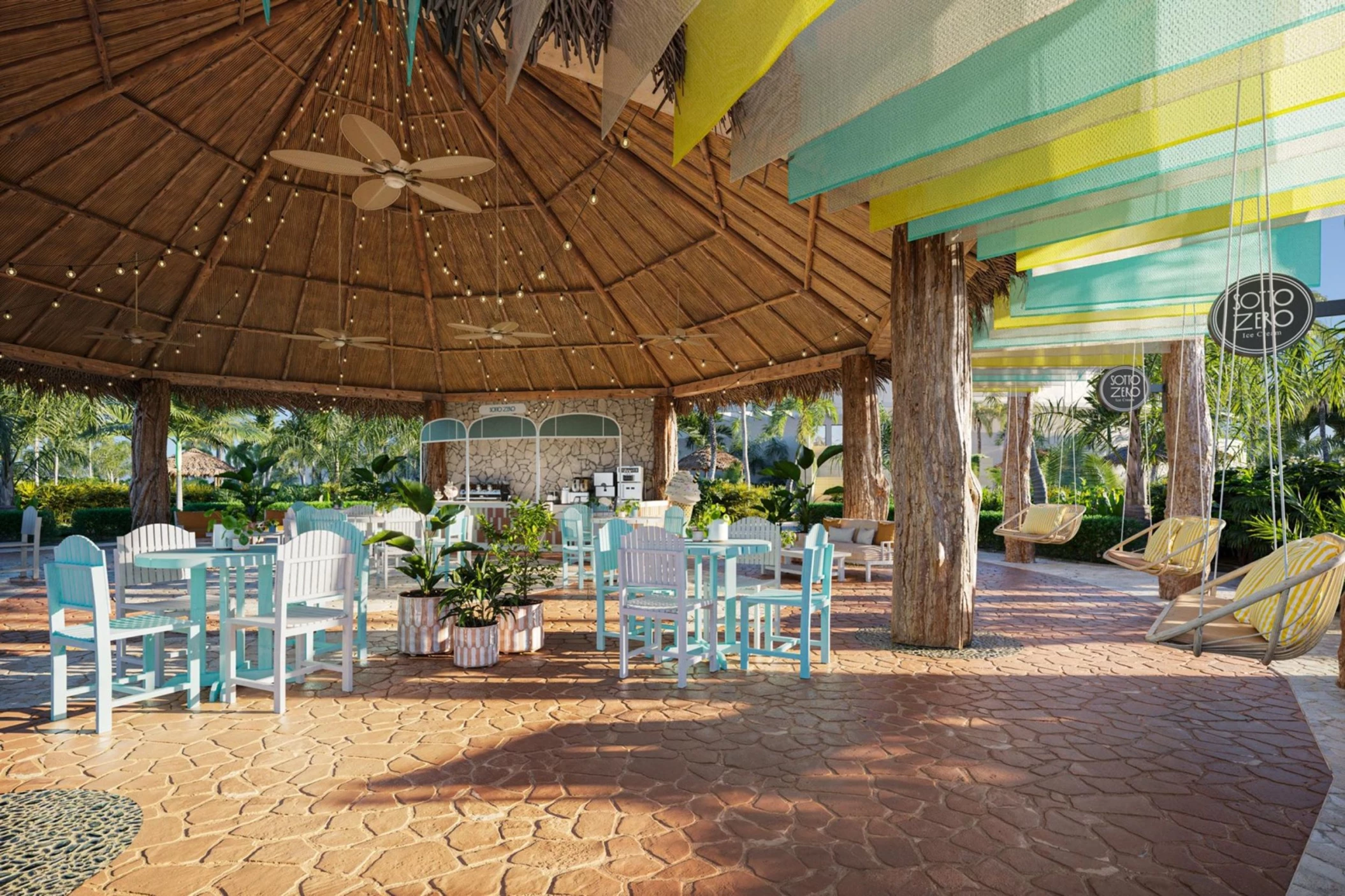ice cream parlor at Iberostar Selection Riviera Cancun