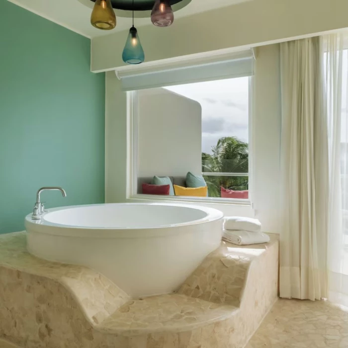 in-suite tub at Iberostar Selection Riviera Cancun