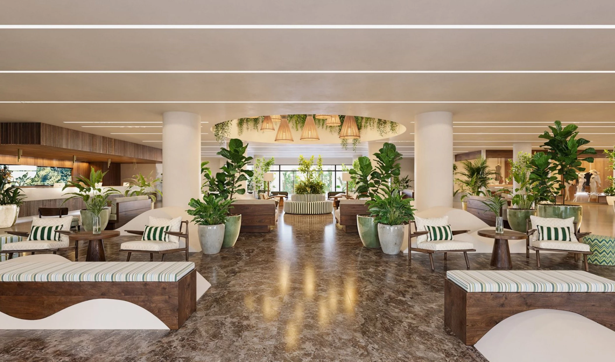 lobby at Iberostar Selection Riviera Cancun