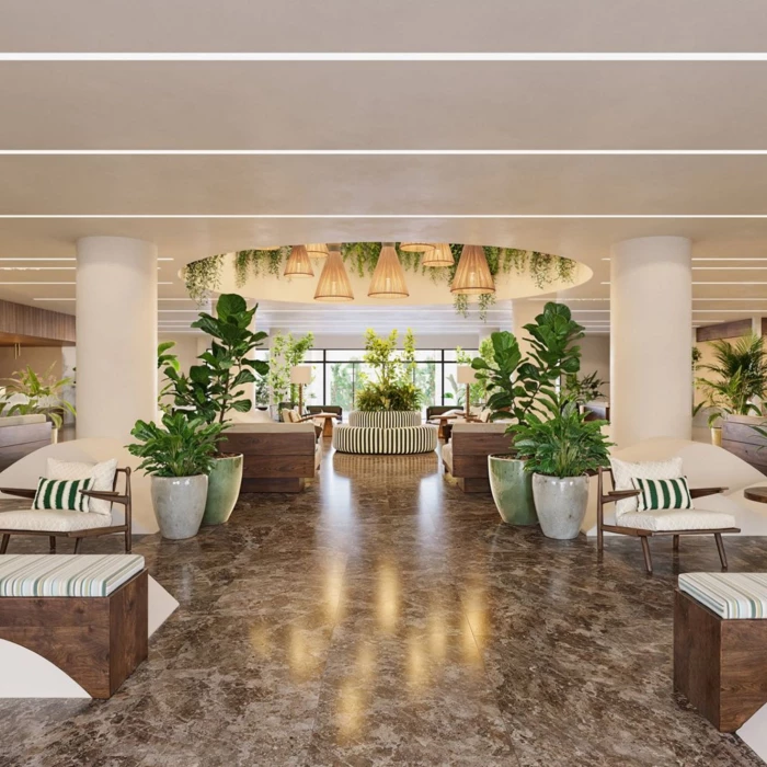 lobby at Iberostar Selection Riviera Cancun