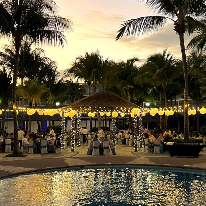 plaza del sol venue at Iberostar Selection Riviera Cancun