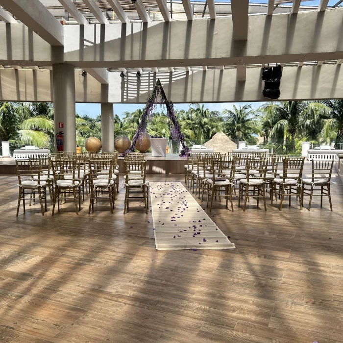 Roof Garden venue at Iberostar Selection Riviera Cancun