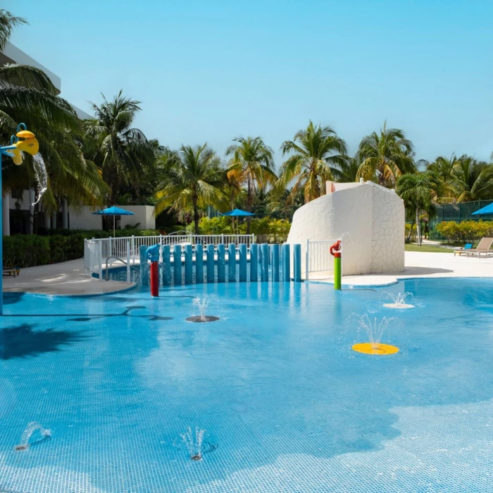 splash pool at Iberostar Selection Riviera Cancun