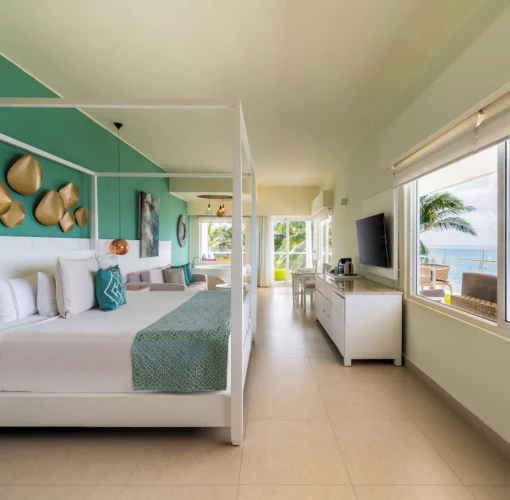 sea-view suite at Iberostar Selection Riviera Cancun
