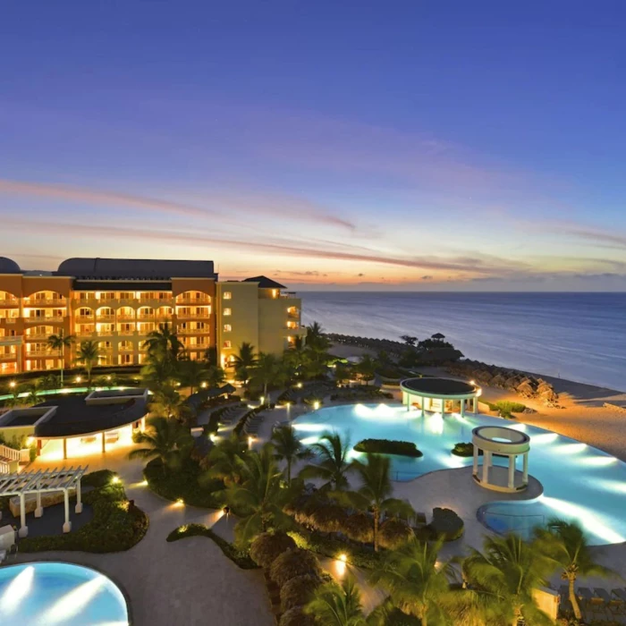 Iberostar Selection Rose Hall Suites at night
