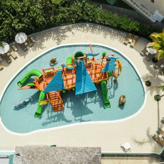 Kids water park at Iberostar Selection Rose Hall Suites