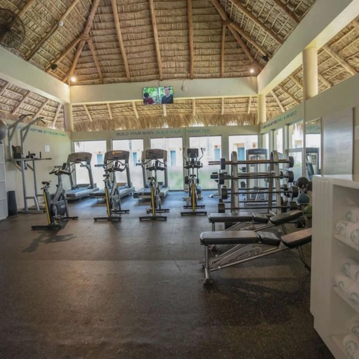 gym at Iberostar Waves Costa Dorada