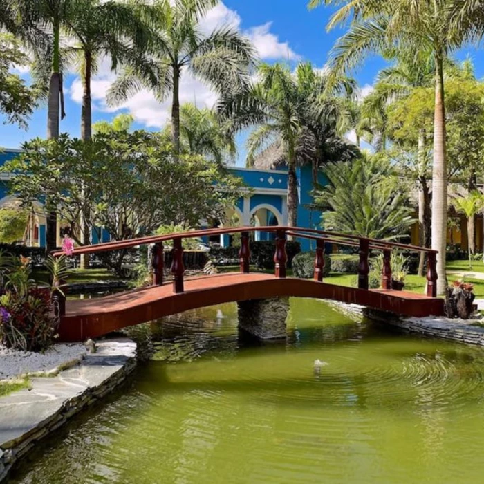 resort grounds at Iberostar Waves Costa Dorada