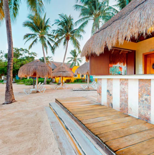 beach bar at Iberostar Waves Cozumel