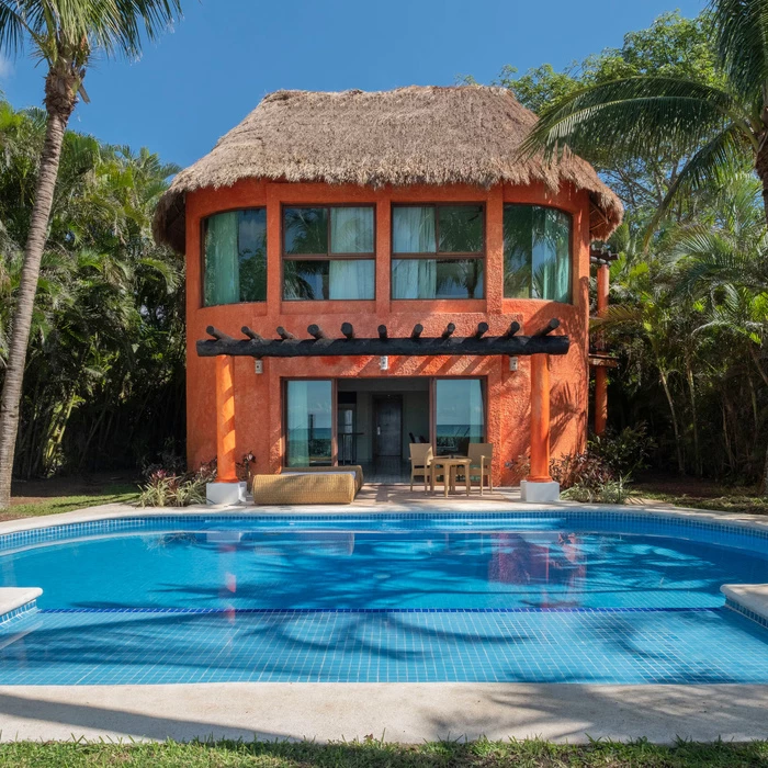 suite with pool at Iberostar Waves Cozumel