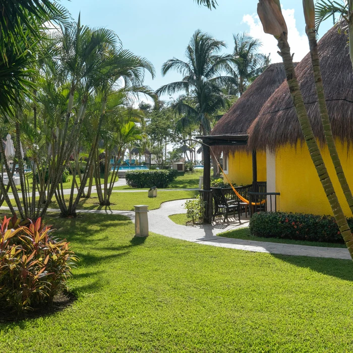 garden and suites at Iberostar Waves Cozumel