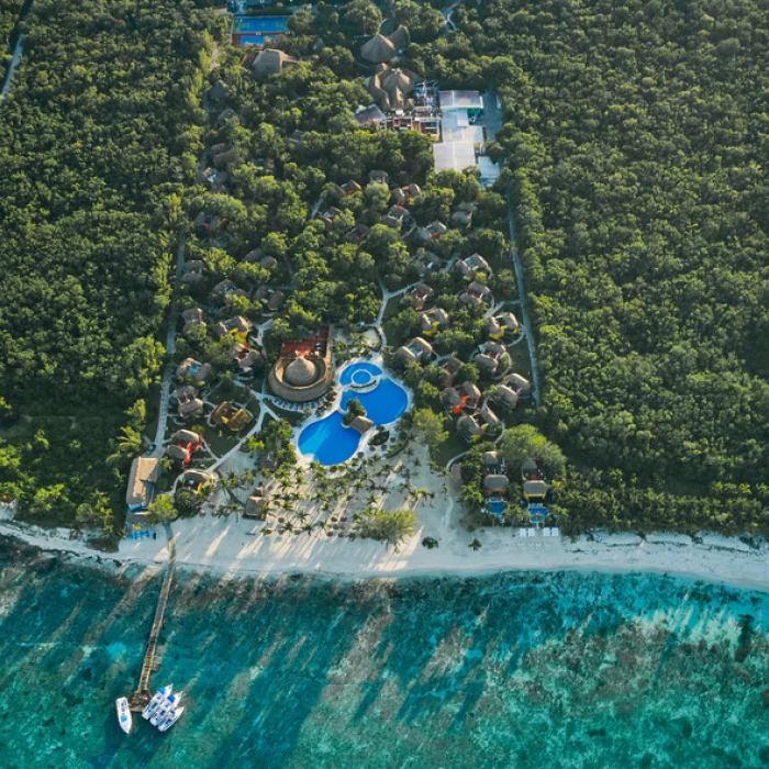 Iberostar Waves Cozumel aerial view