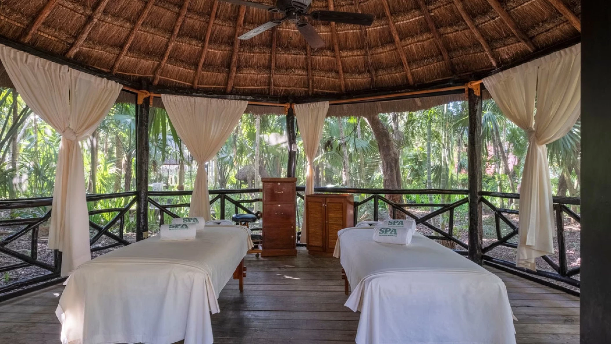 outdoor spa at Iberostar Waves Cozumel