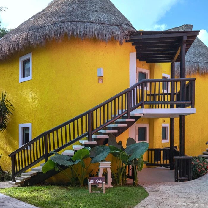 suites exterior at Iberostar Waves Cozumel