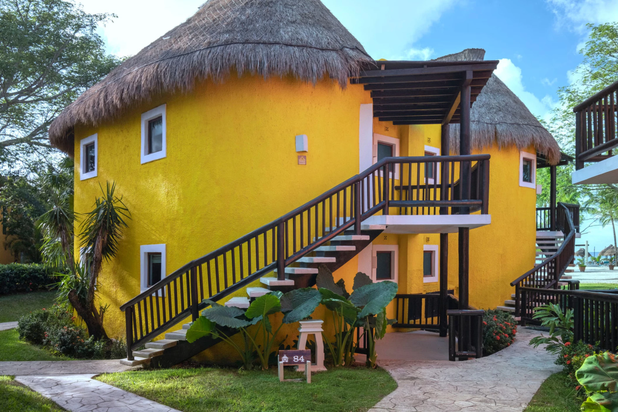 suites exterior at Iberostar Waves Cozumel