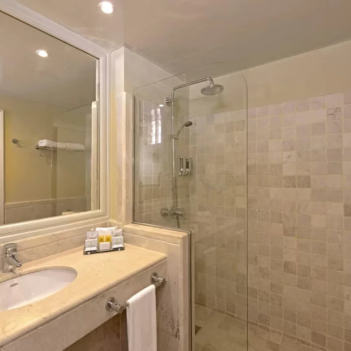 bathroom in room at Iberostar Waves Dominicana