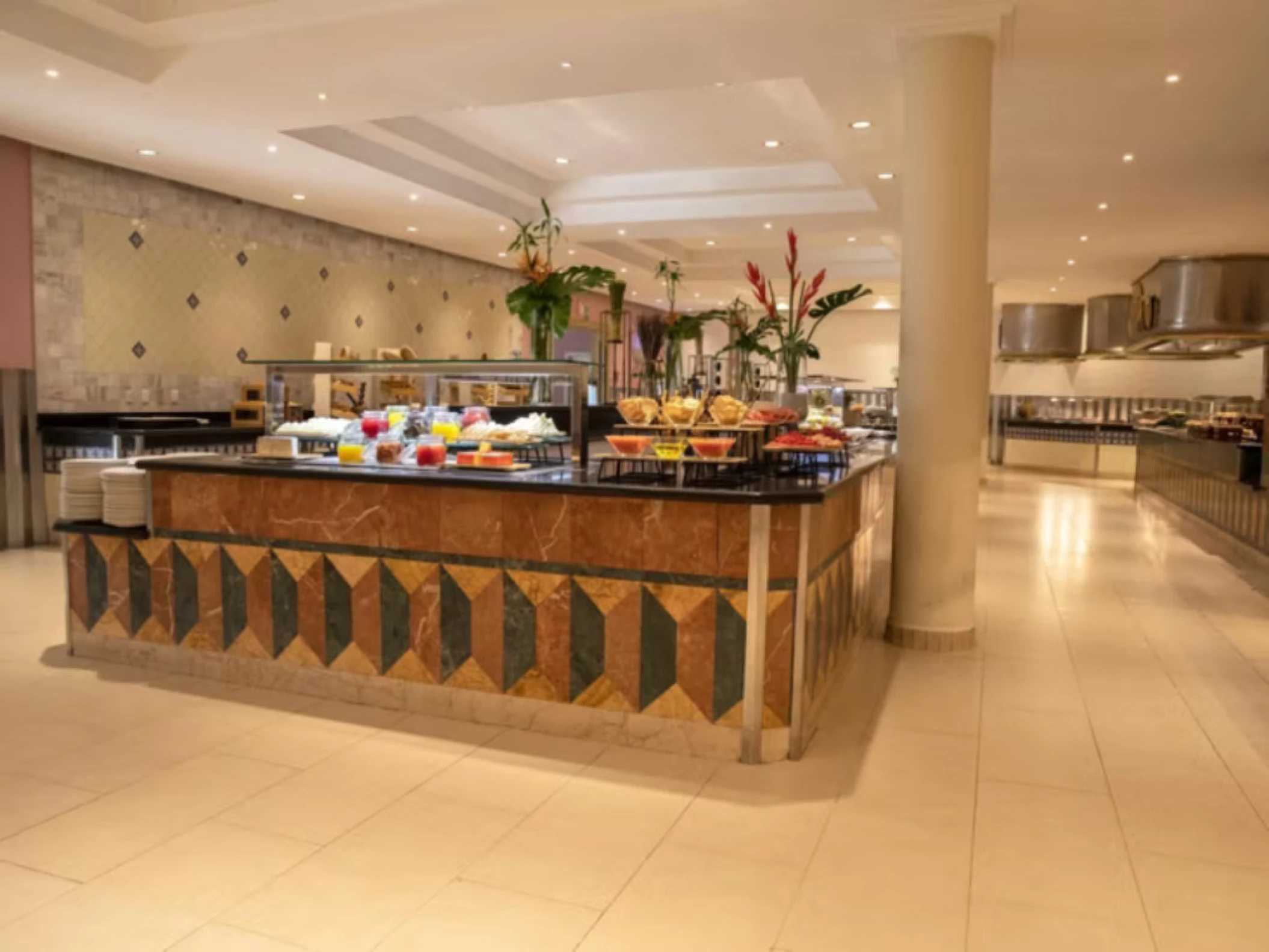 buffet restaurant at Iberostar Waves Dominicana