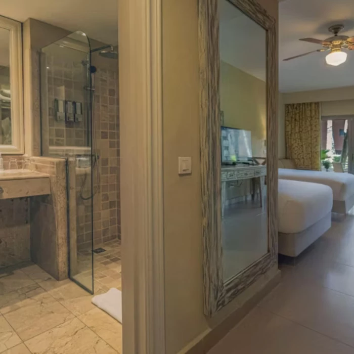 double bed room at Iberostar Waves Dominicana