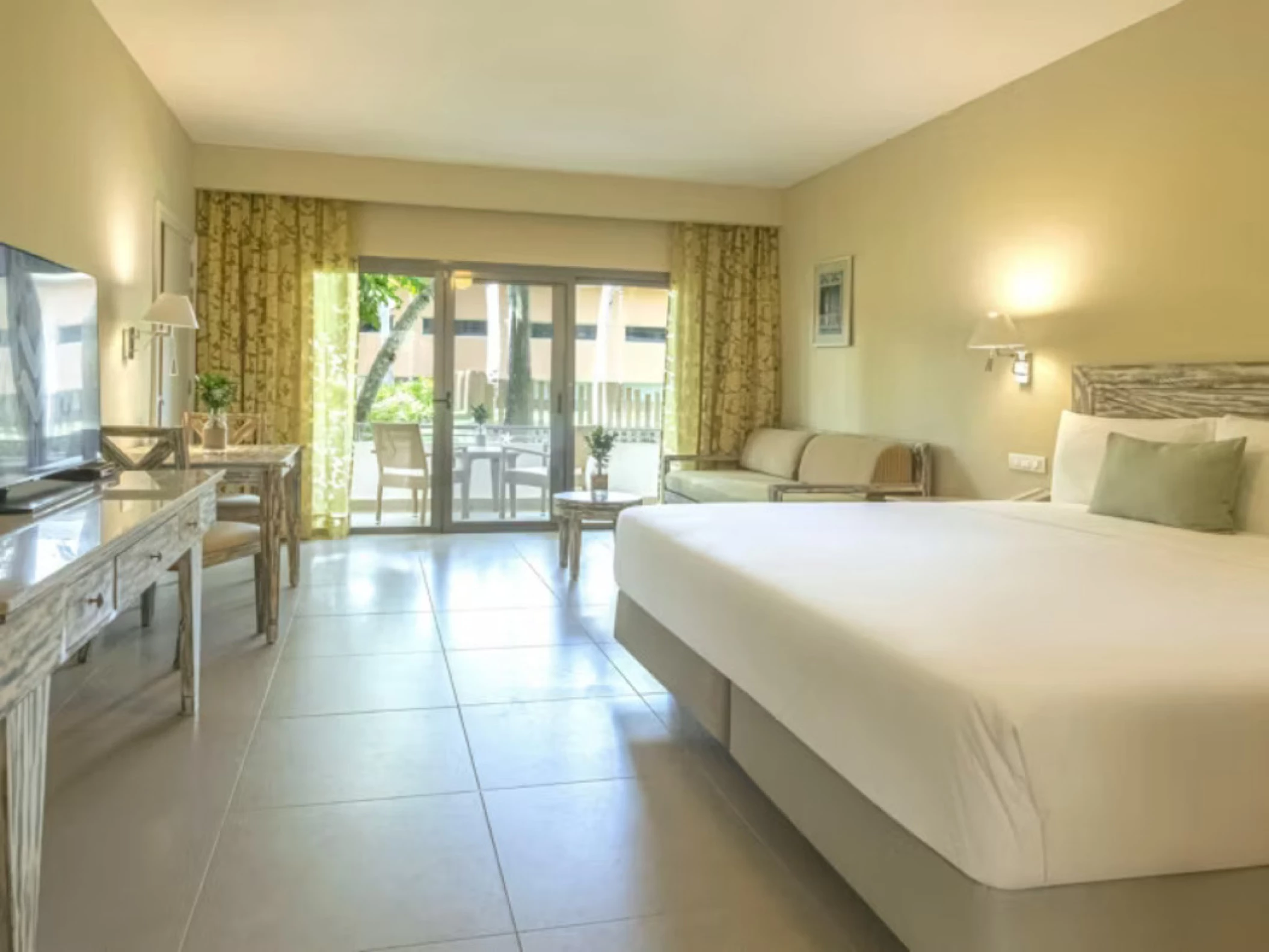 king bed room at Iberostar Waves Dominicana