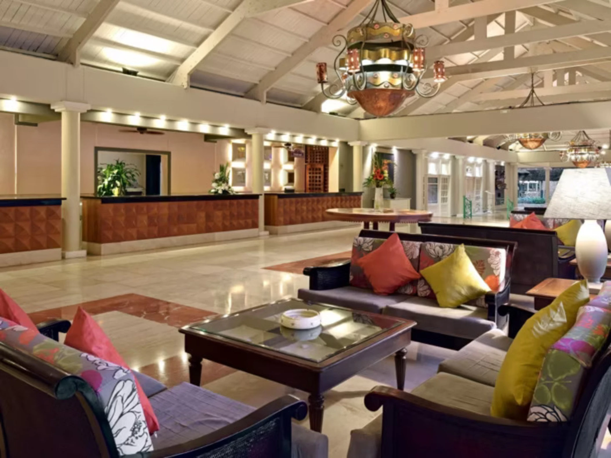 lobby at Iberostar Waves Dominicana